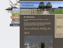 Tablet Screenshot of gut-hohenwart.de